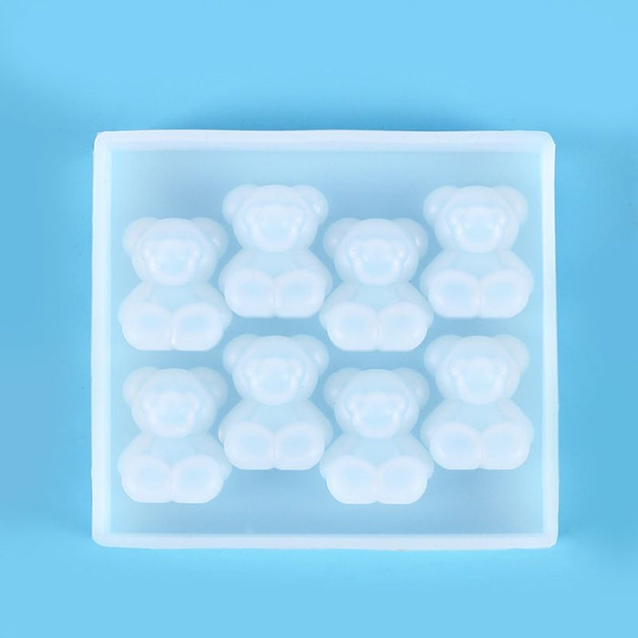 Teddy Bear Multi Silicone Resin Mold