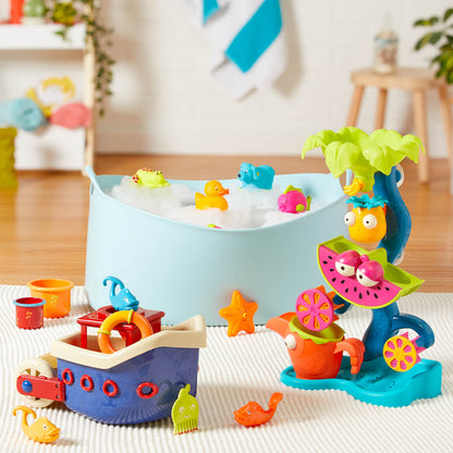 Water wheel toy.