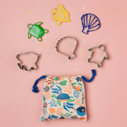 Under the Sea Cookie Cutters Set of 3
