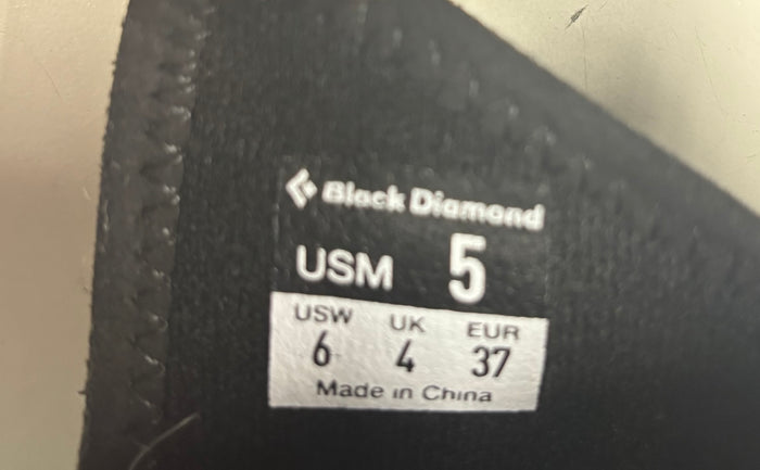 Used Black Diamond Momentum Climbing Shoes
