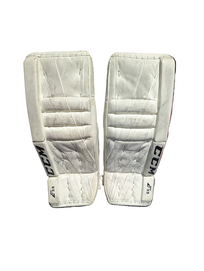 Used CCM E-Flex E3.9 29+1" Intermediate Goalie Leg Pads