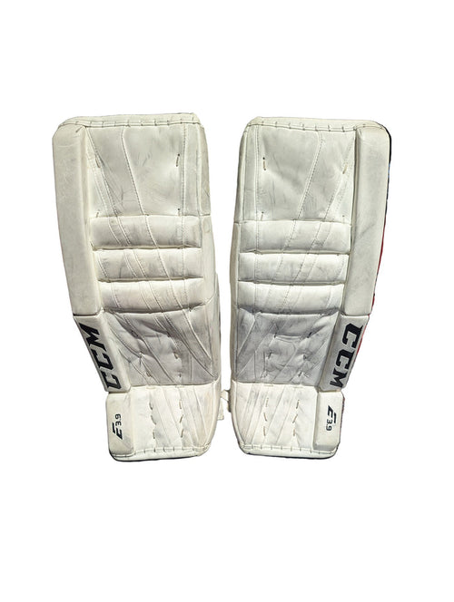 Used CCM E-Flex E3.9 29+1" Intermediate Goalie Leg Pads