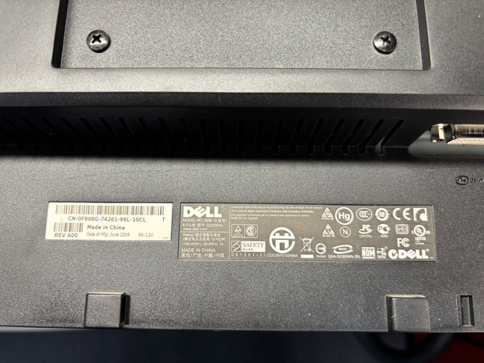 Used Dell S2309W 23" Monitor Screen
