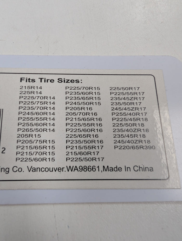 Used Laclede 1038 Cable Tire Chains