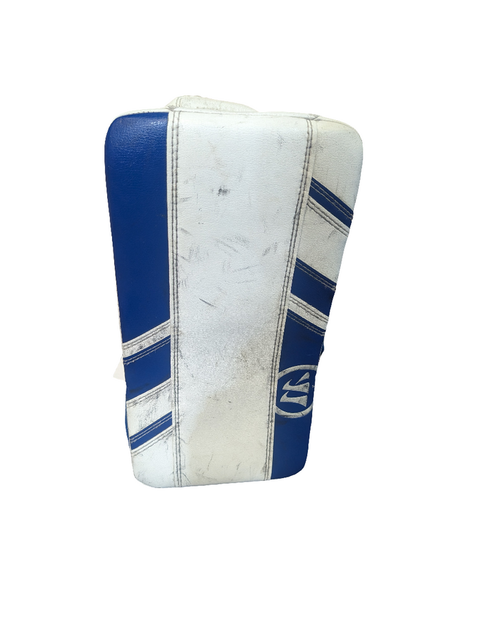 Used Warrior Ritual G3 Regular Intermediate Hockey Goalie Blocker