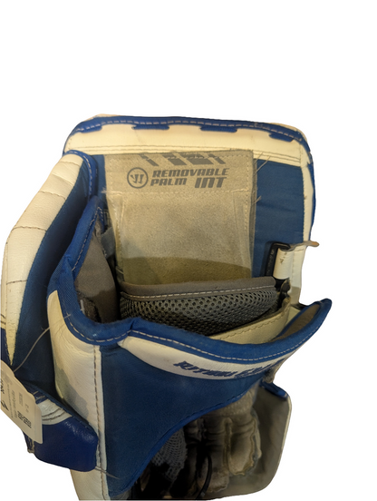 Used Warrior Ritual G3 Regular Intermediate Hockey Goalie Blocker