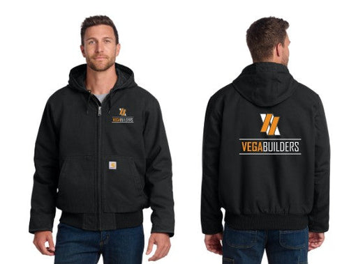 Vega Builders Carhartt® Washed Duck Active Jacket