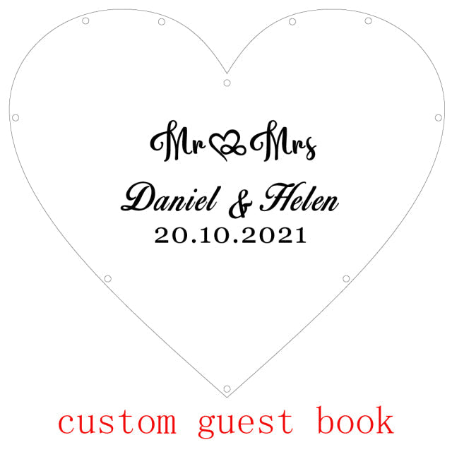custom guest book