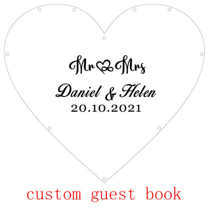 custom guest book