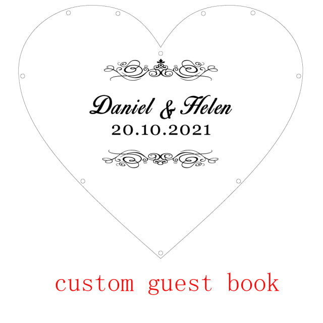 custom guest book 4