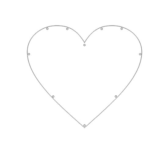 Wedding Mr and Mrs Acrylic Heart Wish Drop Box-Guest Book Alternative