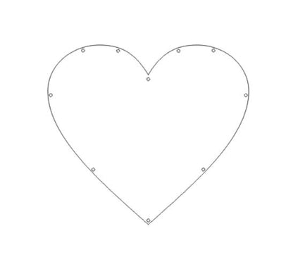 Wedding Mr and Mrs Acrylic Heart Wish Drop Box-Guest Book Alternative