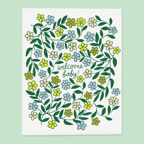 Welcome Baby Greeting Card