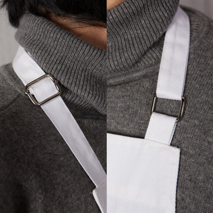 White Chef Apron