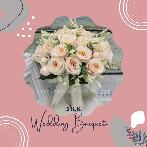 Wild Artificial Floral Handmade Bridal Bouquet-Wedding Flowers