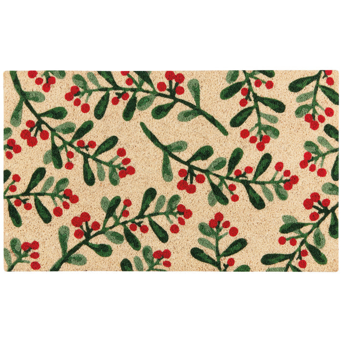 Winterberry Christmas Doormat