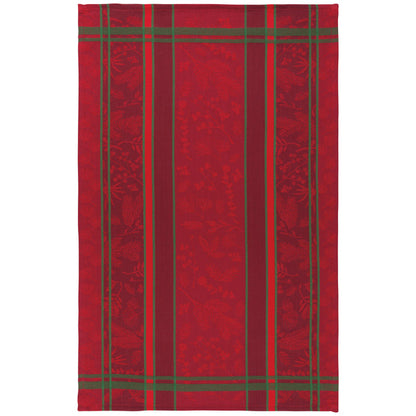 Winterberry Christmas Jacquard Dishtowel