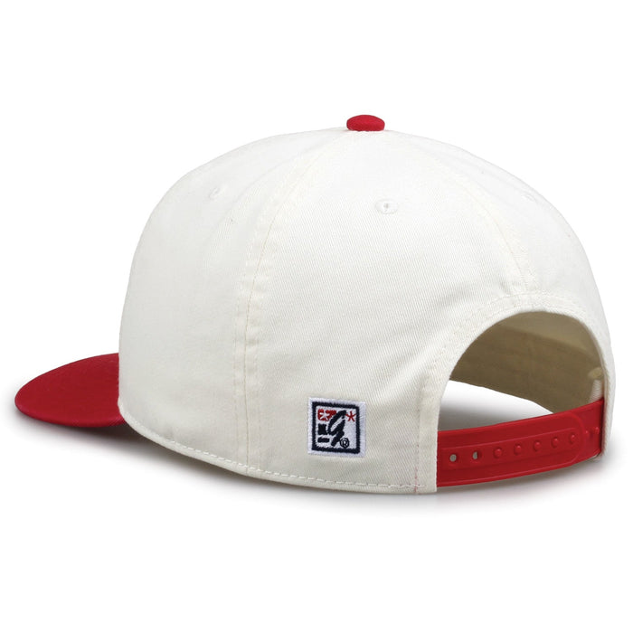 Wisconsin Badgers Original Bar Snapback, rear view
