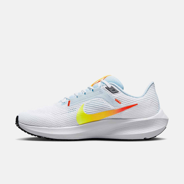 Side medial view of Women's Nike Pegasus 40 Running Shoes.