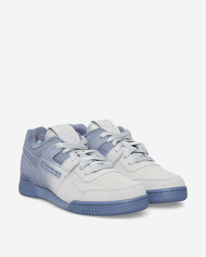 Reebok Workout Plus Og Blue Gradient Suede Sneakers Low 100260290 4500