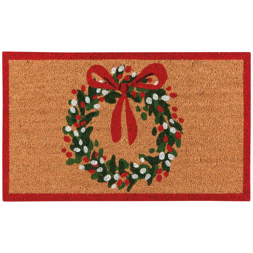 Wreaths Christmas Doormat