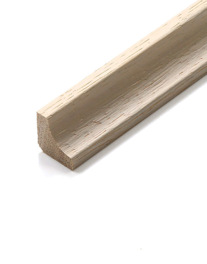 WS7 2m Scotia Beading - Whitewashed Oak
