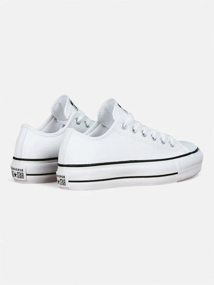Zapatillas Converse Chuck Taylor Platform Leather Blanco