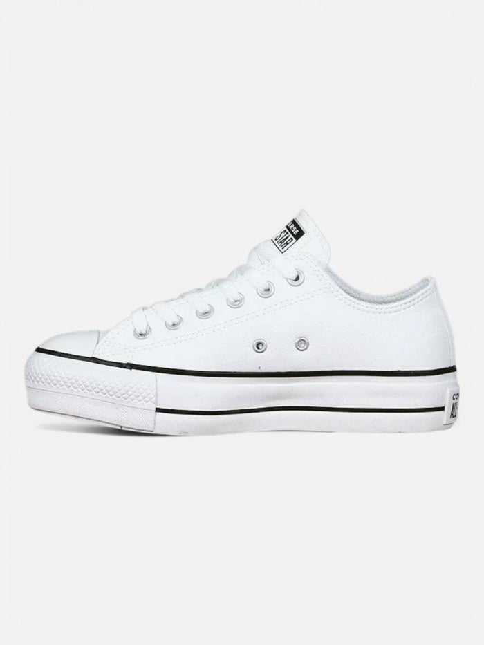 Zapatillas Converse Chuck Taylor Platform Leather Blanco