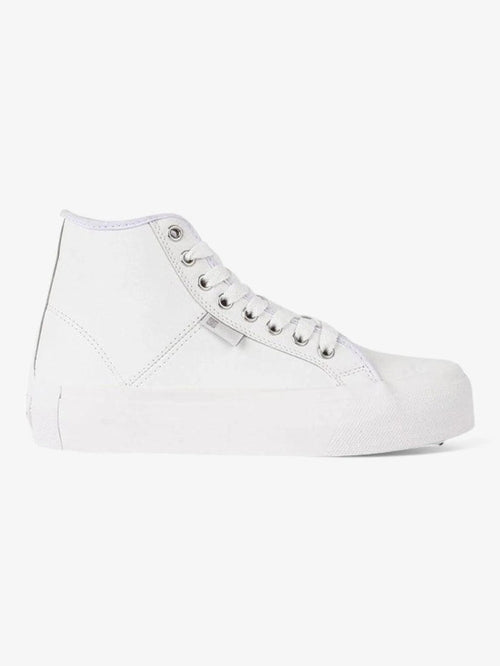 Zapatillas Dc Manual Hi Platform Mujer Blanco