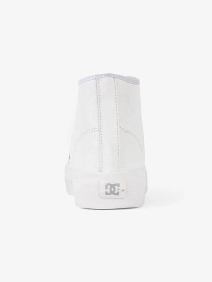 Zapatillas Dc Manual Hi Platform Mujer Blanco