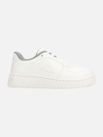 Zapatillas Niño Kappa Logo Linate Blanco