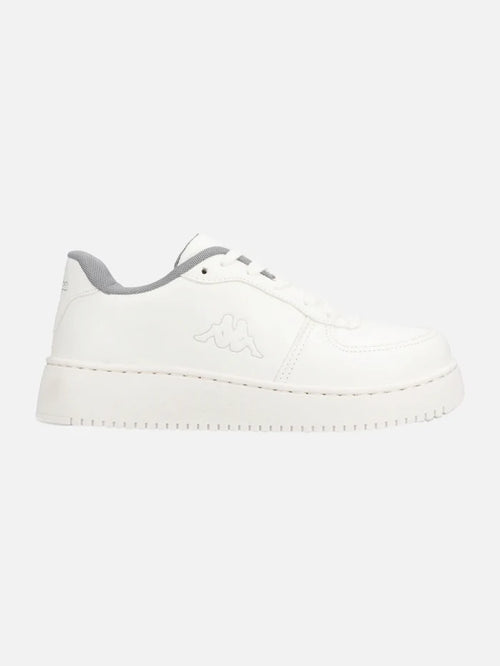 Zapatillas Niño Kappa Logo Linate Blanco