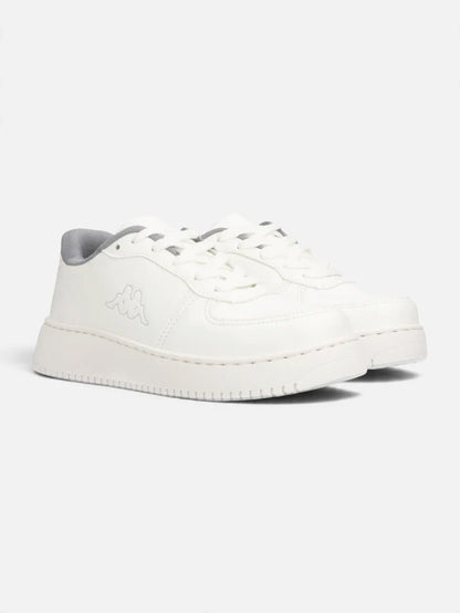Zapatillas Niño Kappa Logo Linate Blanco