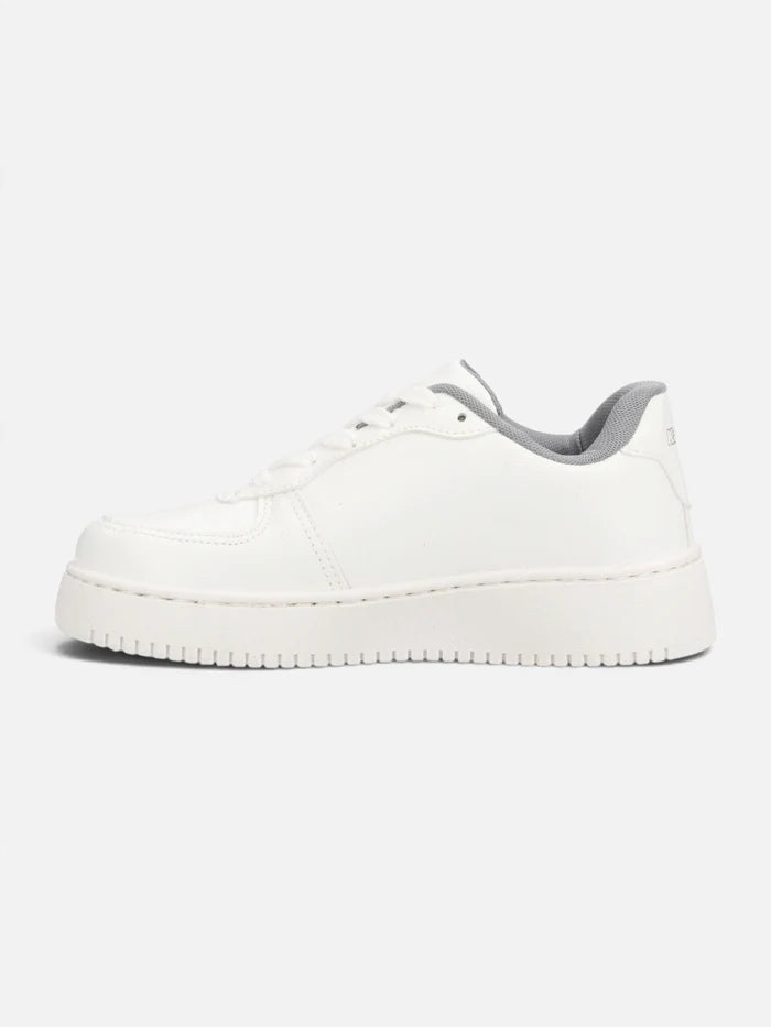 Zapatillas Niño Kappa Logo Linate Blanco
