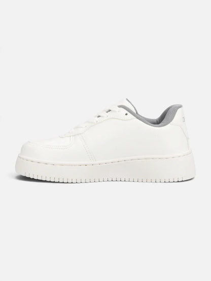 Zapatillas Niño Kappa Logo Linate Blanco