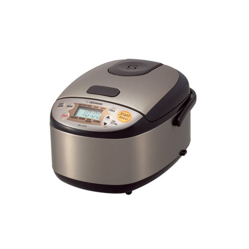 Zojirushi NS-LHC05 Micom  Rice Cooker & Warmer   象印 Zojirushi NS-LHC05XT 3杯智能微電腦保溫電飯鍋, 不銹鋼/棕 （取代NS-LAC05） 象印3杯智能微电脑保温电饭锅, 不锈钢/棕